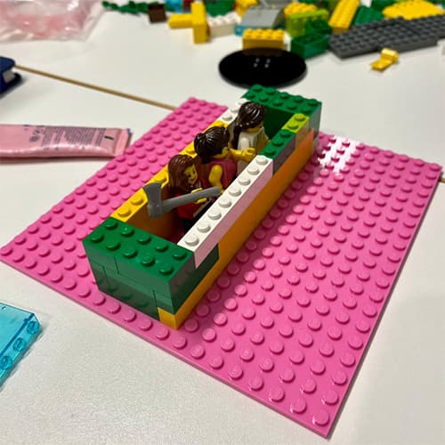Lego build created in a Lego Serious Play workshop.