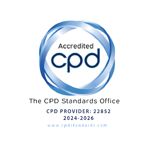 The CPD Standards Accredited badge